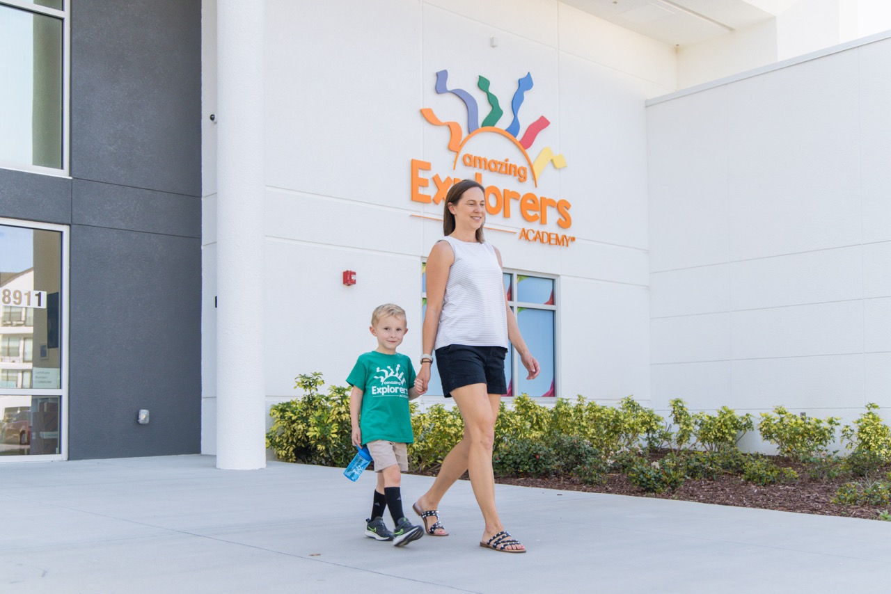 Children playing and learning together