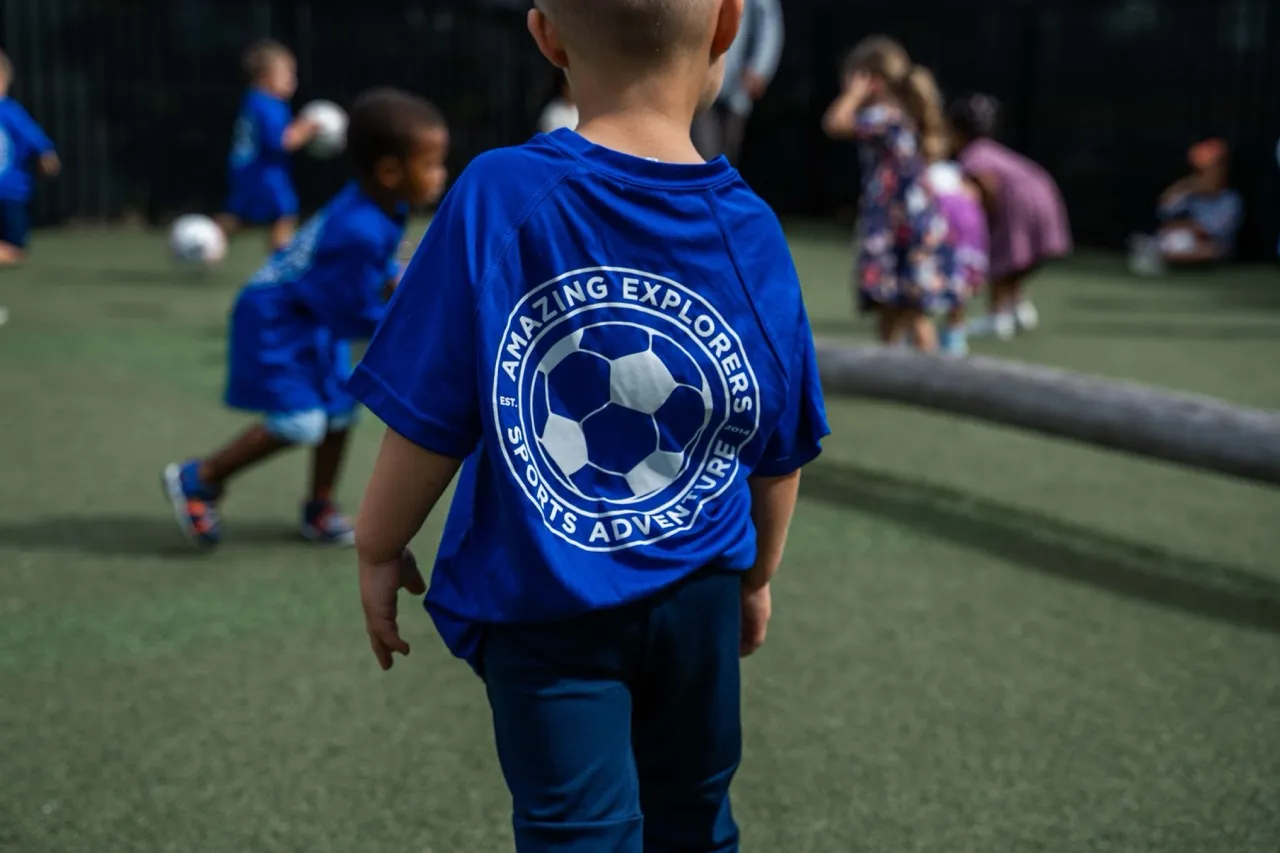 Children participating in sports activities